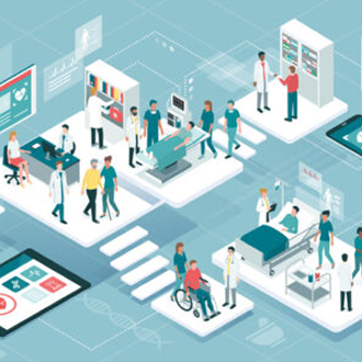 abstract medical setting